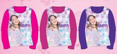 Violetta disney maglietta