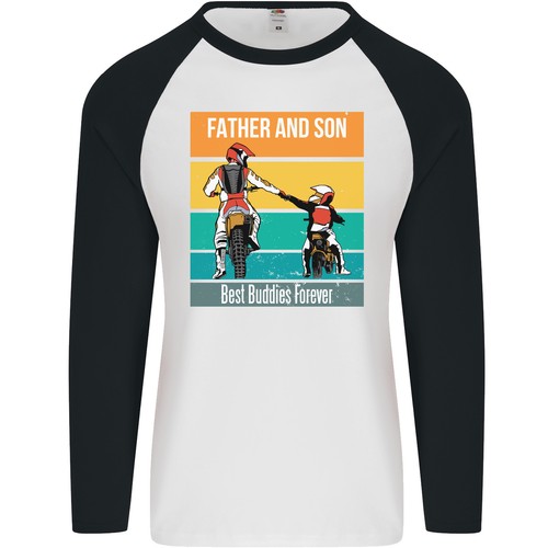Maglietta baseball lunga - da,